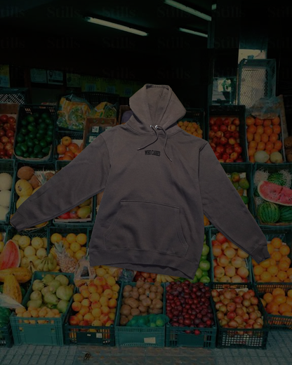 Who Cares Minimal Hoodie