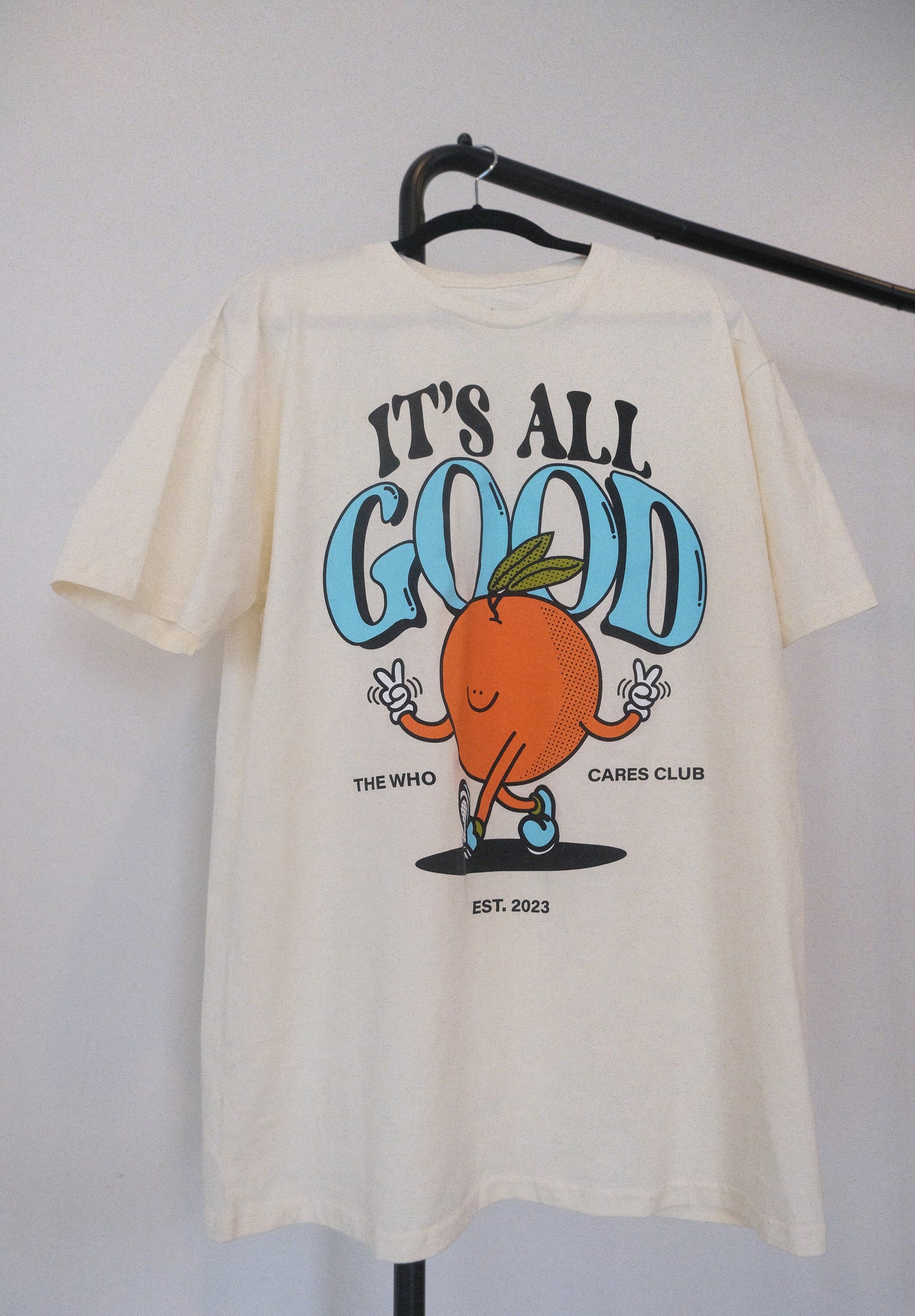 IT'S ALL GOOD Graphic Tee - CREAM