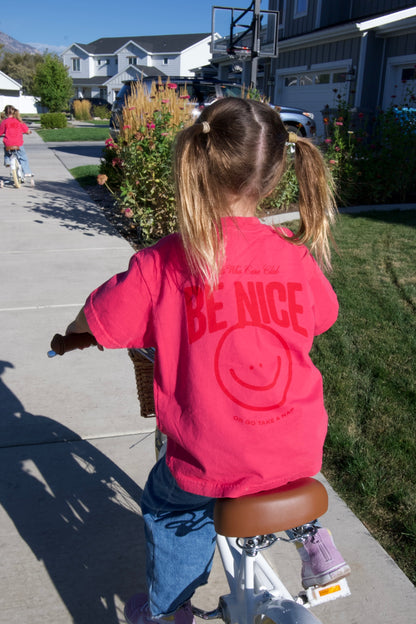 KIDS WHO CARE BE NICE SHIRT