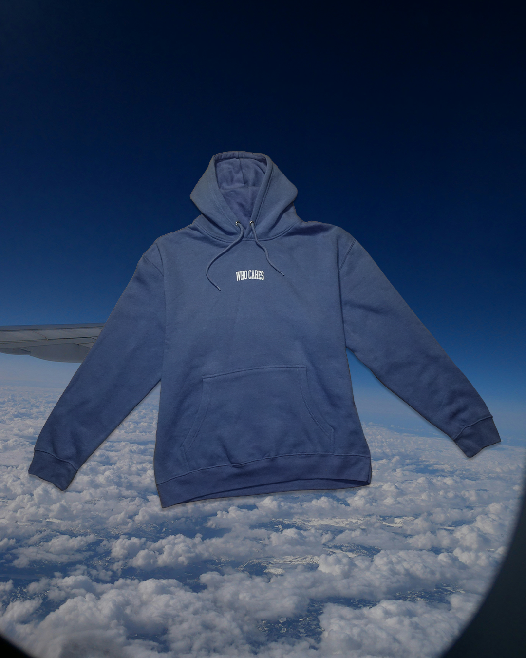 Who Cares Minimal Hoodie