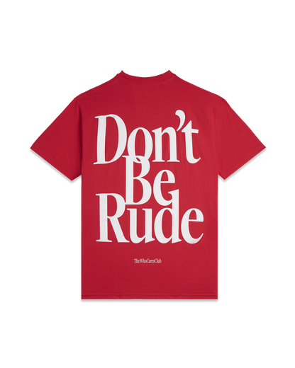 DON'T BE RUDE OVERSIZED TEE